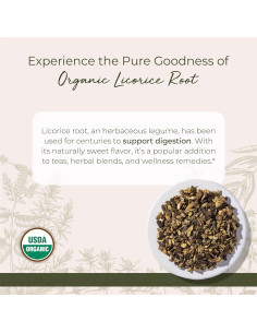 Raíz de Regaliz Orgánica Starwest Botanicals 0.45 kg 2