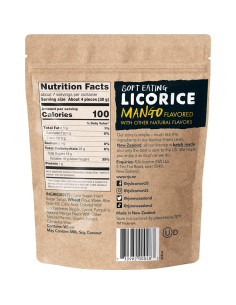 Regaliz suave RJ sabor mango 200 g - Paquete de 5 unidades 2