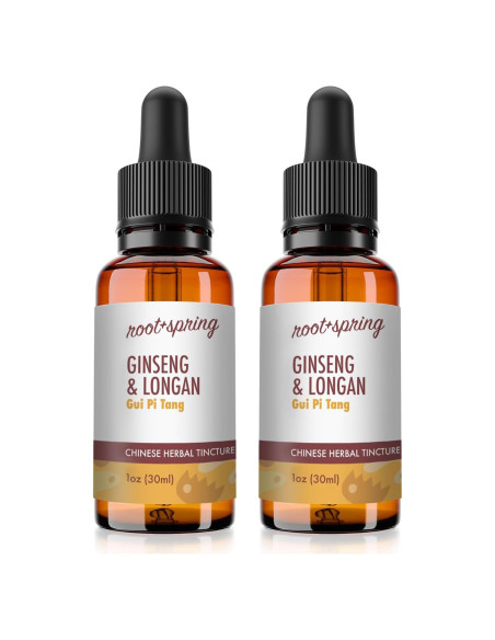Ginseng y Longan Gui Pi Tang - Extracto Herbal 30 ml x 2