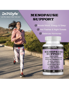 Cápsulas Suplemento Menopausia DrPKlyfe 655mg 60 Unidades 2