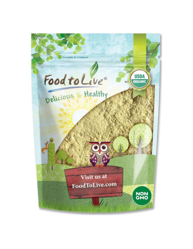Polvo de Fenogreco Orgánico Food to Live 0.45 kg - Superalimento Vegano