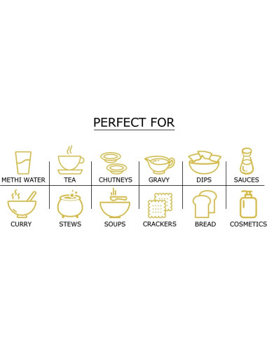 Polvo de Fenogreco Orgánico Food to Live 0.45 kg - Superalimento Vegano