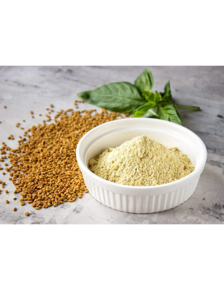 Polvo de Fenogreco Orgánico Food to Live 0.45 kg - Superalimento Vegano