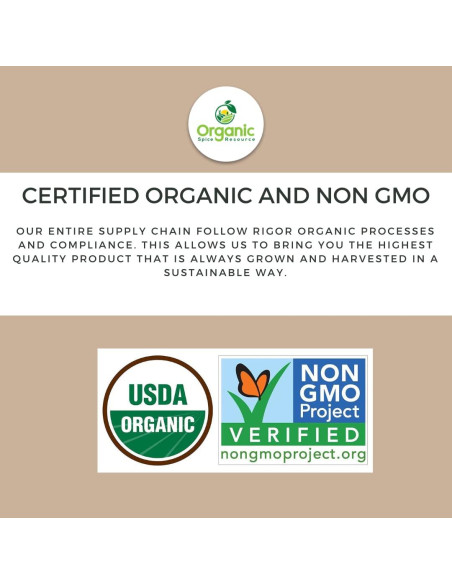 Polvo de Fenogreco Orgánico 226g - SHOPOSR, Aprobado USDA