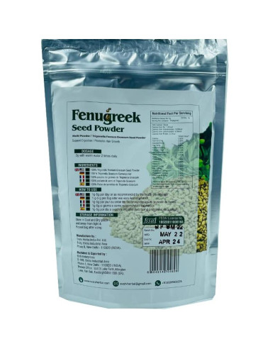 Polvo de Semilla de Fenogreco SVATV 227g - Cuidado Cabello y Piel