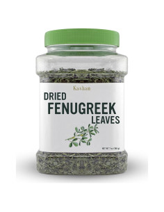 Hojas de Fenogreco Secas Kashan 198g - Sazonador Vegetariano