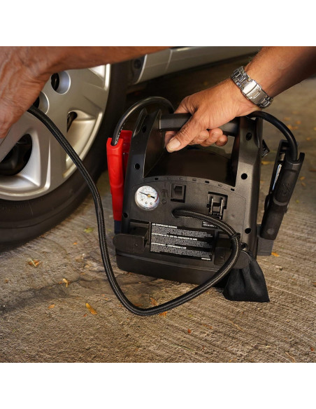 Arrancador 4 en 1 Schumacher SJ1330 1000A Compresor 150 PSI