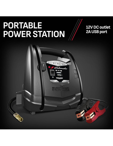 Arrancador 4 en 1 Schumacher SJ1330 1000A Compresor 150 PSI