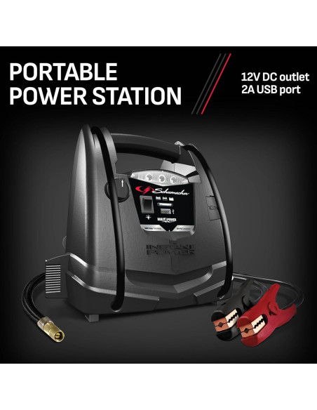 Arrancador 4 en 1 Schumacher SJ1330 1000A Compresor 150 PSI