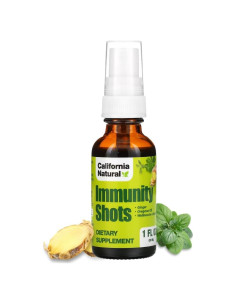 Inyecciones de Inmunidad Natural California 30ml Jengibre y Orégano
