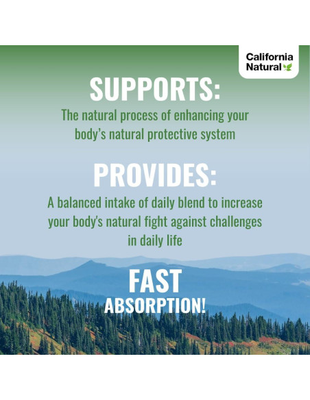 Inyecciones de Inmunidad Natural California 30ml Jengibre y Orégano