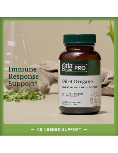 Aceite de Orégano Gaia Herbs 60 cápsulas blandas 159g