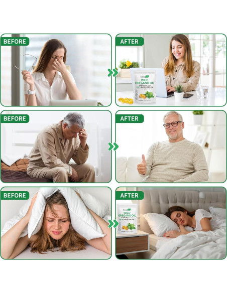 Cápsulas de Aceite de Orégano Tooffi 6000mg 120 Unidades