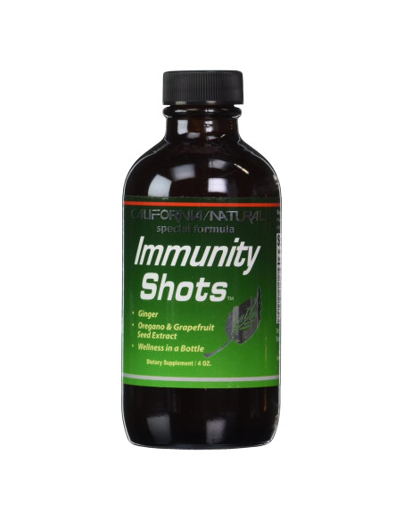 Shots Inmunidad California Natural 118ml - Jengibre y Zinc