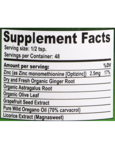 Shots Inmunidad California Natural 118ml - Jengibre y Zinc