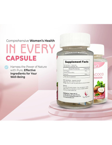 OregaCoco Suplemento Herbal 90 Cápsulas Blandas Vegano