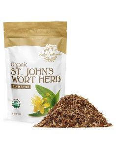 Hierba de Hipérico Orgánica Halo Naturals 113g Certificada