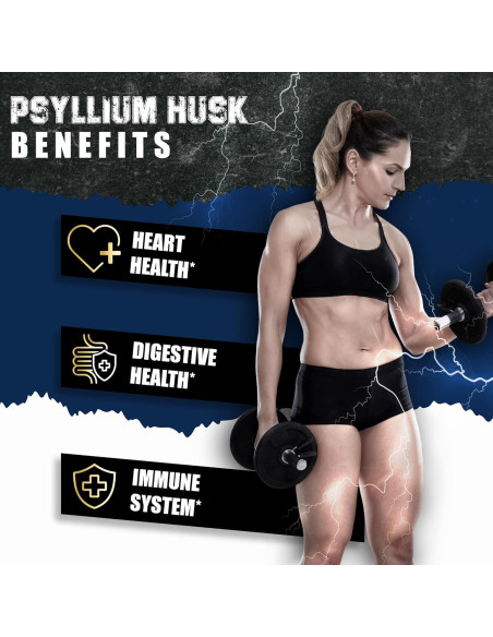 Suplemento de Fibra BMVINVOL Cáscara de Psyllium 240 Cápsulas