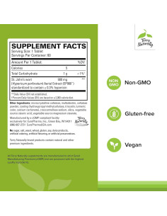 Tabletas de Hierba de San Juan Terry Naturally 60 Unidades - Veganas y Sin Gluten 2