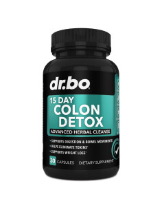 Limpiador de Colon Detox Dr. Bo - 15 Días - Laxante Natural