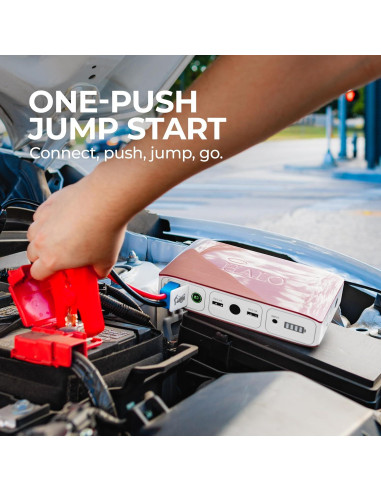 Cargador Portátil HALO Bolt 58830 mWh Oro Rosa 120A