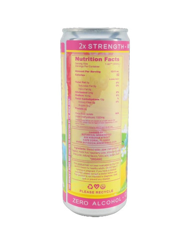 Bebida Espumosa de Kava Unicorn P Botanical Brewing 355 ml 4 Latas