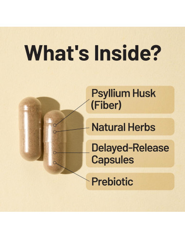 NatureWise Cuidado Total del Colon - 60 Cápsulas de Laxantes Naturales