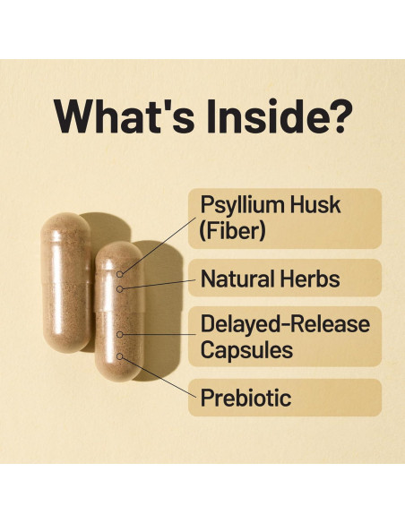 NatureWise Cuidado Total del Colon - 60 Cápsulas de Laxantes Naturales