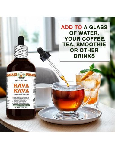 Extracto de Raíz de Kava Kava Hawaii Pharm 59 ml Natural