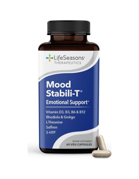 LifeSeasons Anxie-T 180 Cápsulas - Apoyo Estado de Ánimo