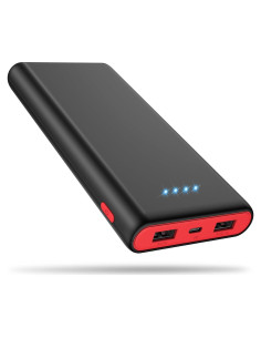 Cargador Portátil Ekrist 25800mAh Carga Rápida 3 Puertos USB