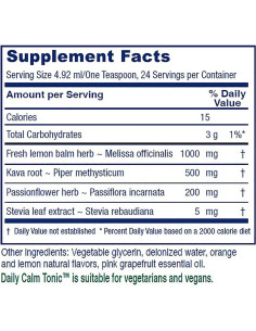 Tónico Diario Calmante Vitanica 118 ml - Suplemento Vegano 2