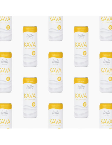 Bebida Mocktail de Pina Colada LEILO - Paquete de 12 Latas 355ml