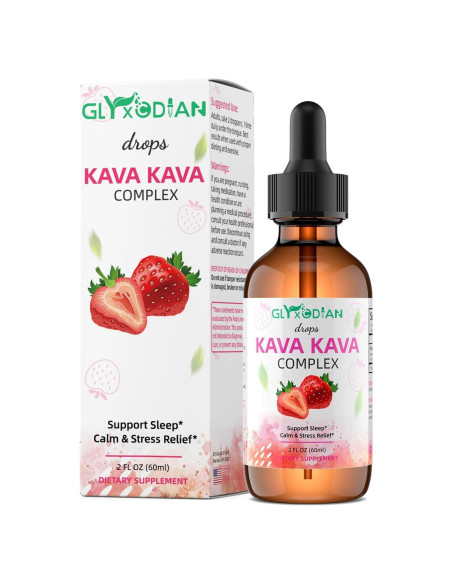 Gotas de Kava Kava Glyxcodian 1500mg - Relajación y Sueño Gotas de Kava Kava Glyxcodian 1500mg - Relajación y Sueño