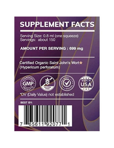 Extracto de Hierbas de Hipérico Sin Alcohol HerbEra 118 ml