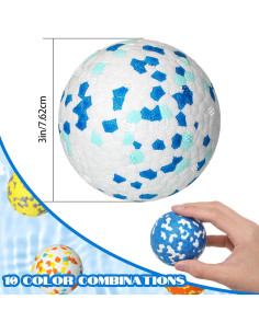 Pelotas de Juguete para Perros Lenwen 10 Pcs 7.62 cm 2
