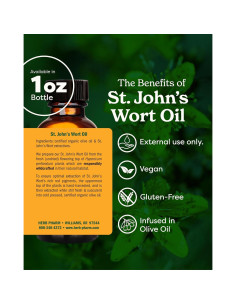 Aceite Tóxico de Hierba de San Juan Herb Pharm 28.35g 2