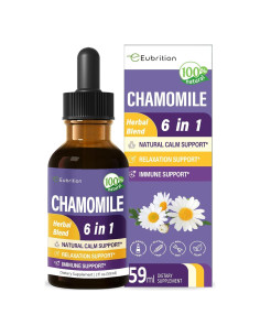Extracto de Manzanilla Eubrition 60 ml - Suplemento Herbal Calmante