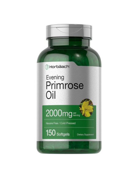 Cápsulas de Aceite de Onagra Horbach 2000mg - 150 Gelatinas Blandas