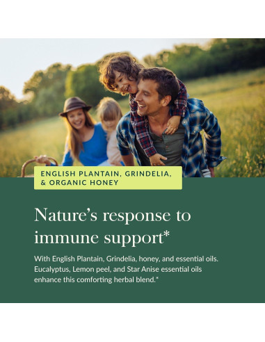 Jarabe Bronquial Gaia Herbs 160 ml - Soporte Inmunológico y Pulmonar