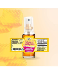 Spray de Garganta Beelife Propolis 3x90ml Menta y Granada 2