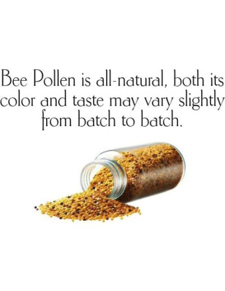 Gránulos de Polen de Abeja 100% Crudo 99g - Superalimento Nutritivo