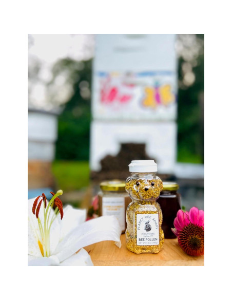 Gránulos de Polen de Abeja 100% Crudo 99g - Superalimento Nutritivo