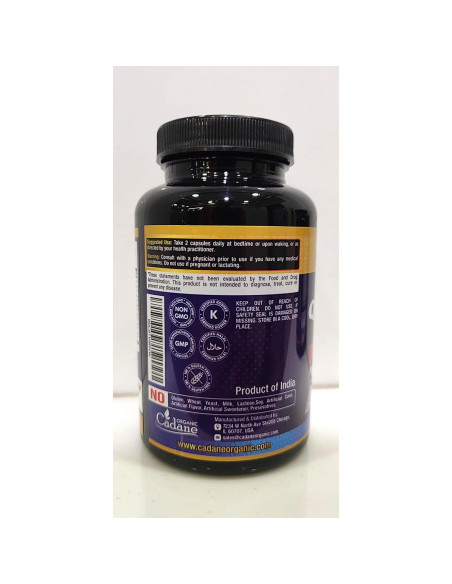 Suplemento de Quercetina Orgánica Cadane - 60 Cápsulas con Té Verde y Cúrcuma