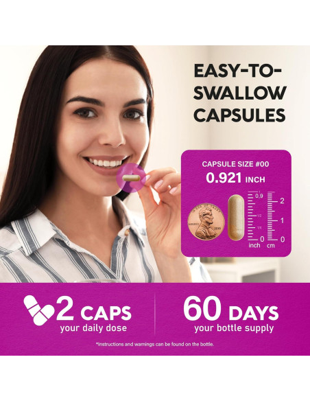 Suplemento de Resveratrol NUTRA HARMONY - 120 Cápsulas Antioxidantes