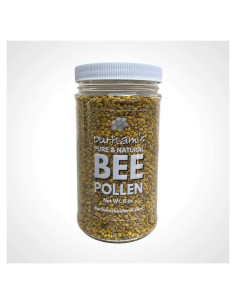 Gránulos de Polen de Abeja Pura Natural 227g - Durham's Bee Farm