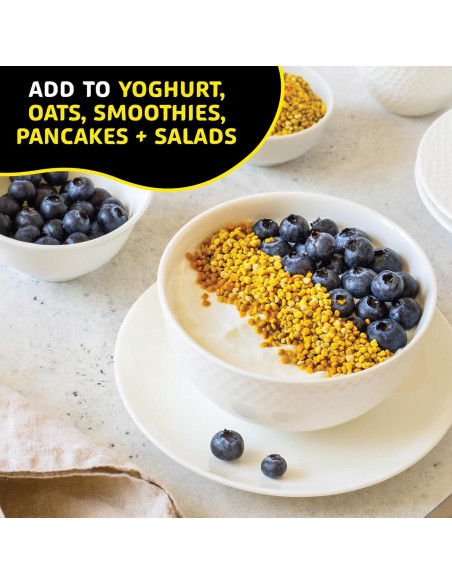 Gránulos de Polen de Abeja Helio Hives 0.5 kg - Puro de Australia