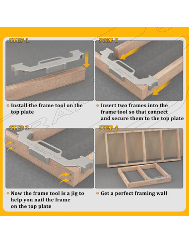 Herramienta de Enmarcado Octina 40,64 cm Aluminio Premium