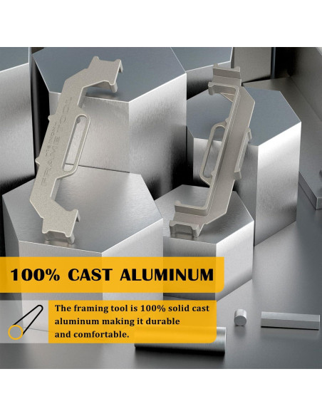 Herramienta de Enmarcado Octina 40,64 cm Aluminio Premium