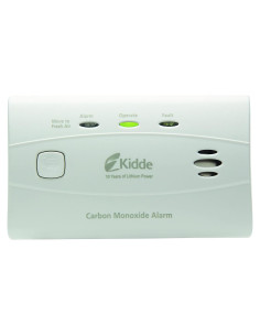 Detector de Monóxido de Carbono Kidde C3010 con Batería de 10 Años